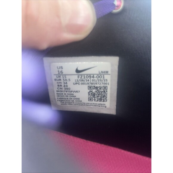 Size 16 - Nike LeBron 22 Blacklight main image 10